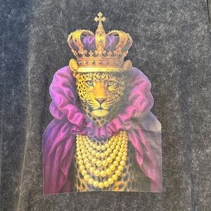 Crowned Leopard Graphic Tee